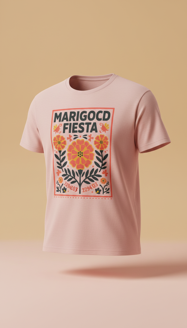 Marigold Fiesta Graphic Tee