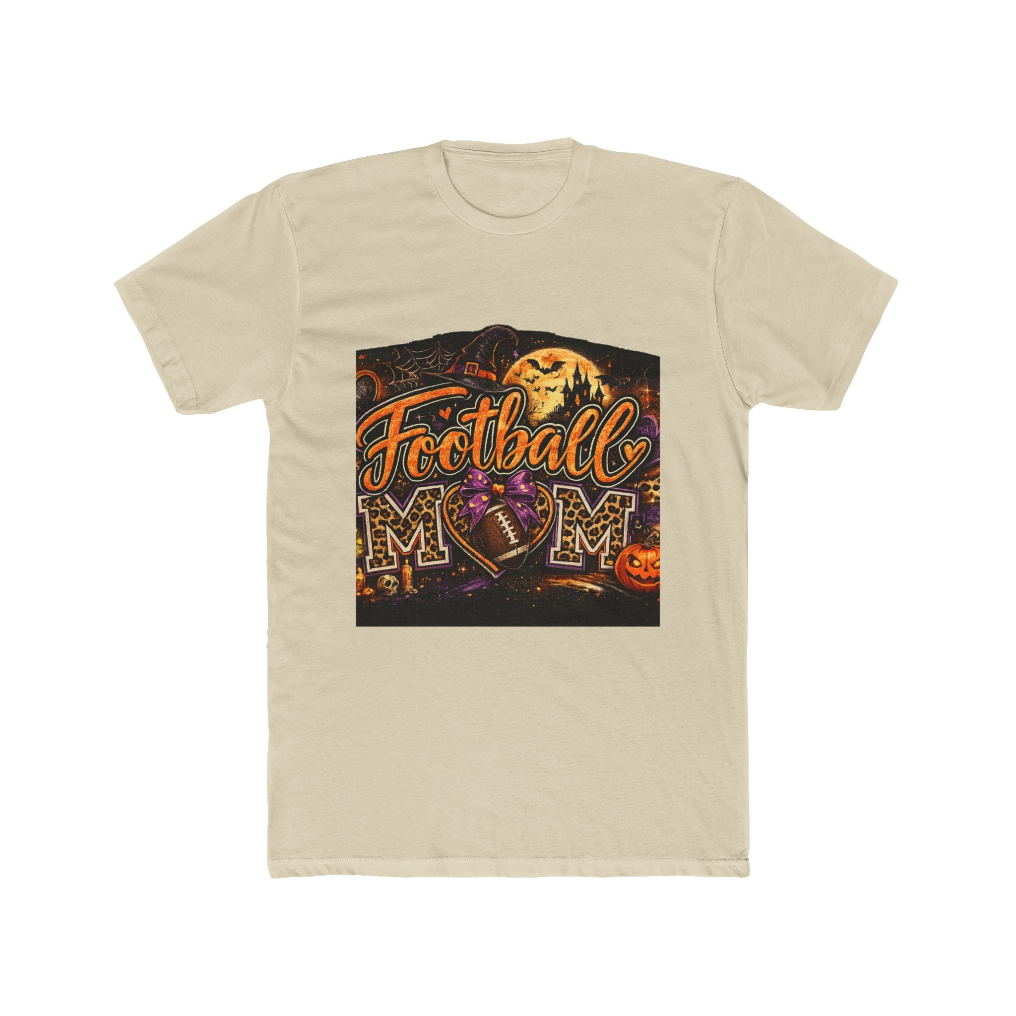 Football Mom Halloween T‑Shirt — Spooky Fall Game Day Tee