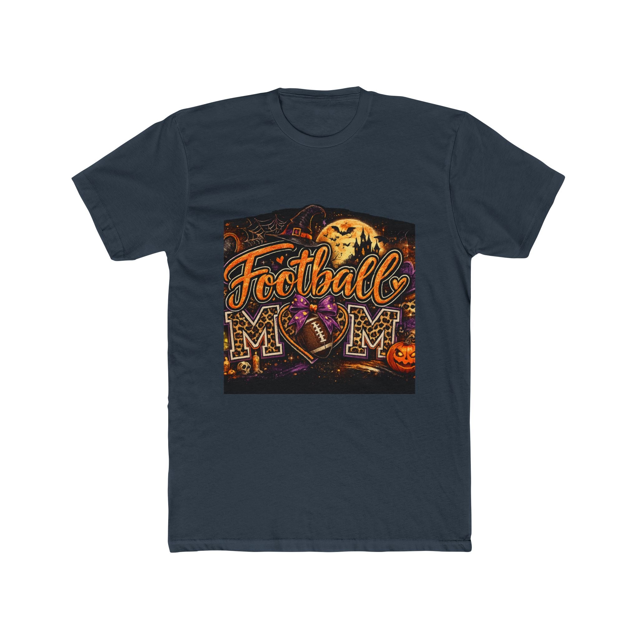 Football Mom Halloween T‑Shirt — Spooky Fall Game Day Tee