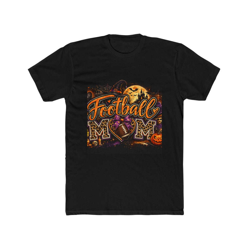 Football Mom Halloween T‑Shirt — Spooky Fall Game Day Tee
