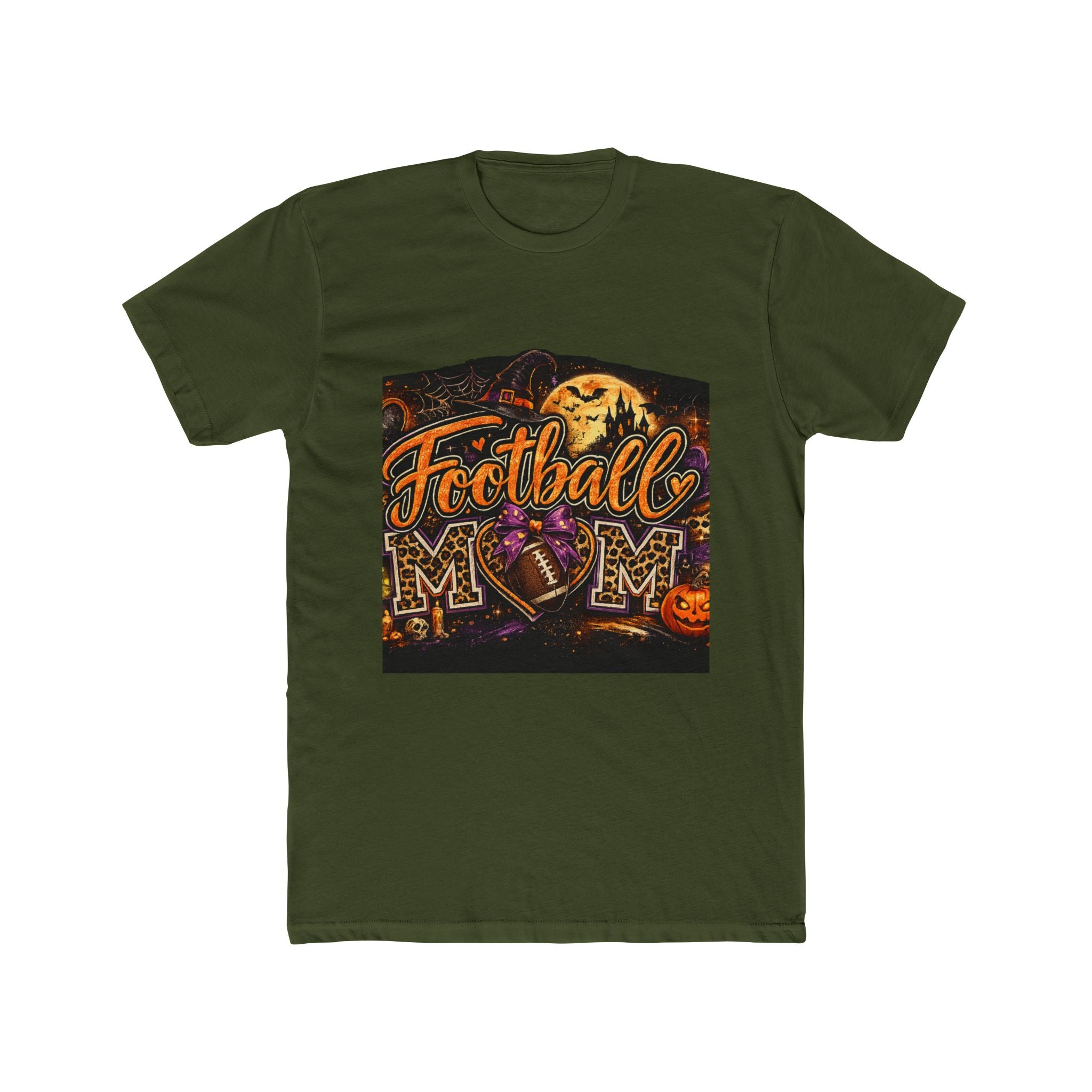 Football Mom Halloween T‑Shirt — Spooky Fall Game Day Tee