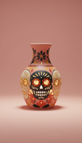 Ceramic Papel Picado Vase