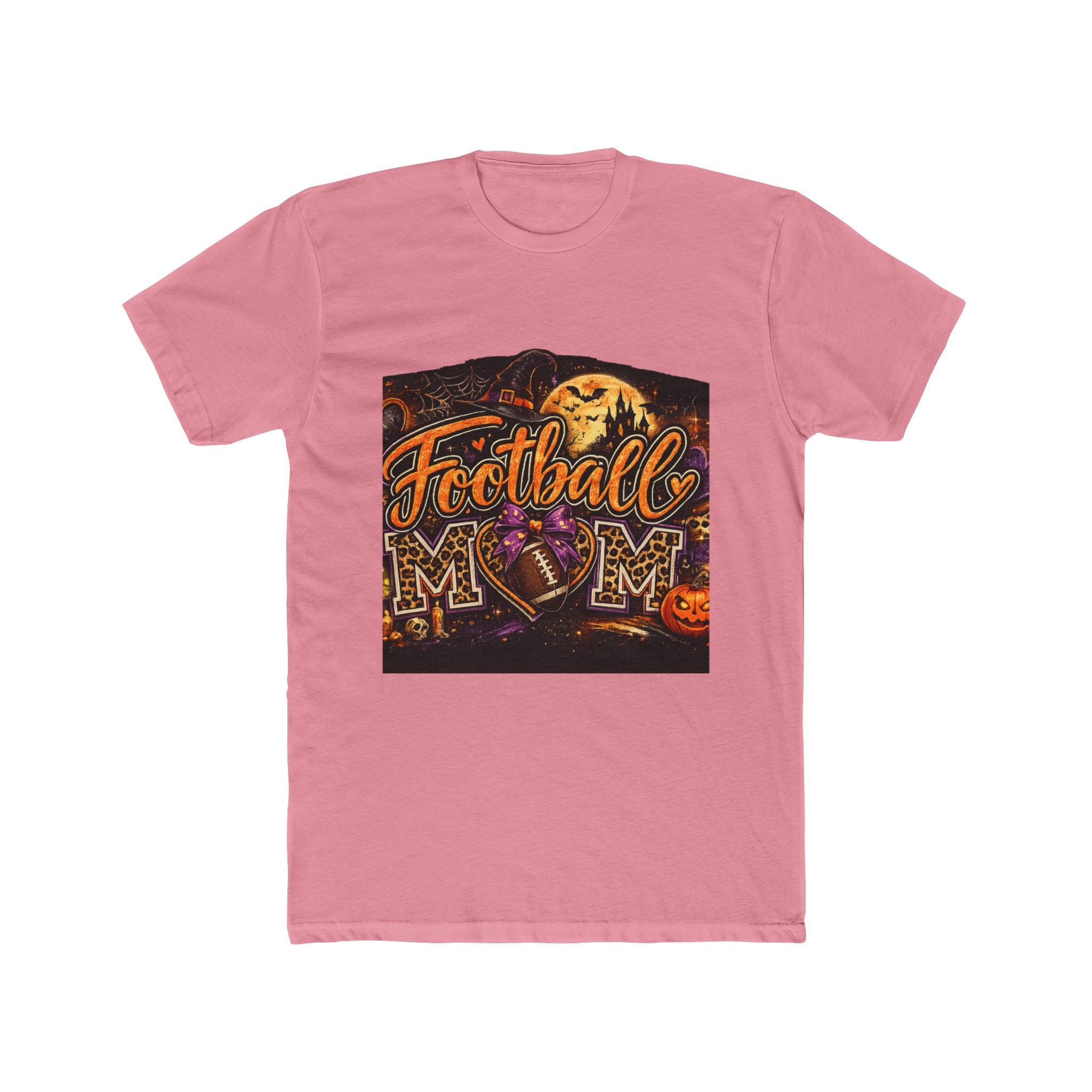 Football Mom Halloween T‑Shirt — Spooky Fall Game Day Tee