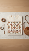 Terracotta motif graphic tee
